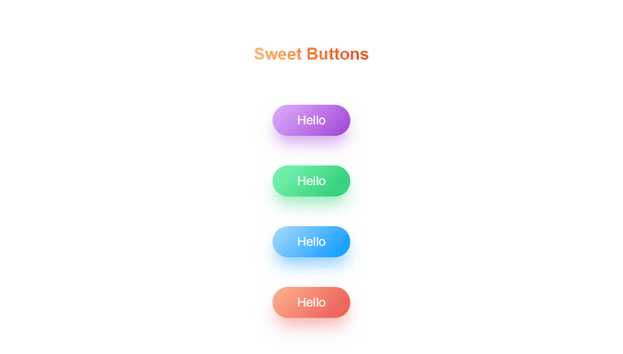 CSS Gradient Buttons - 💐 Colorful Gradient Flex Buttons 💐