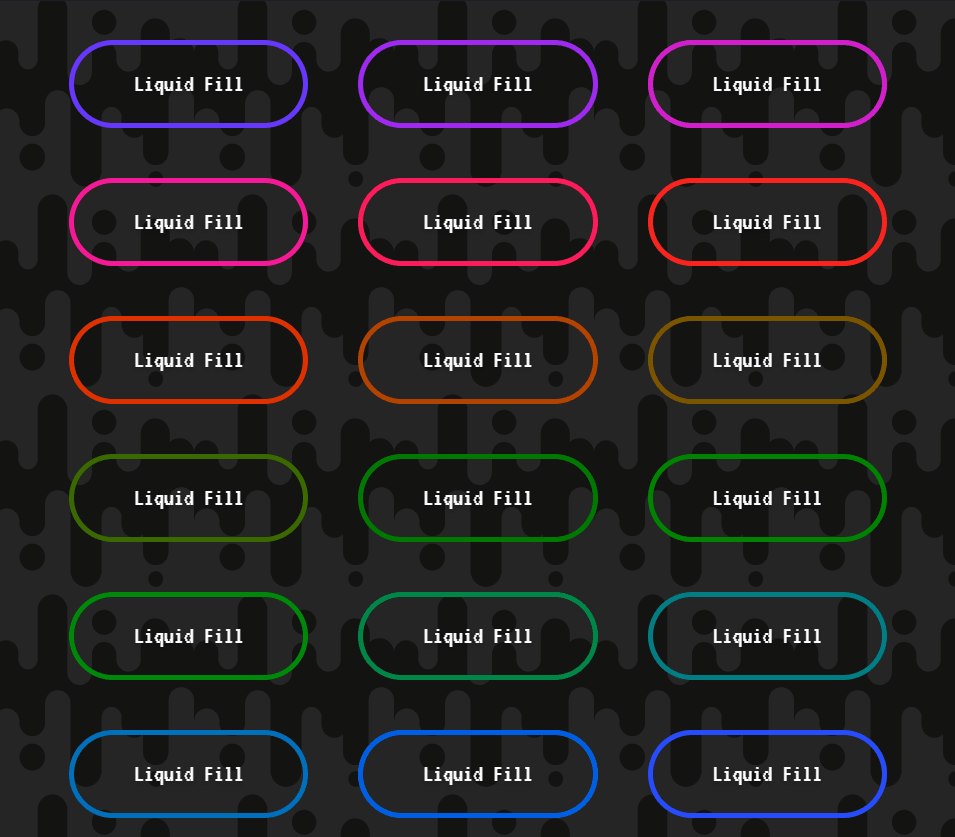 CSS Liquid Effects - Splatoon Styled Liquid Fill Buttons