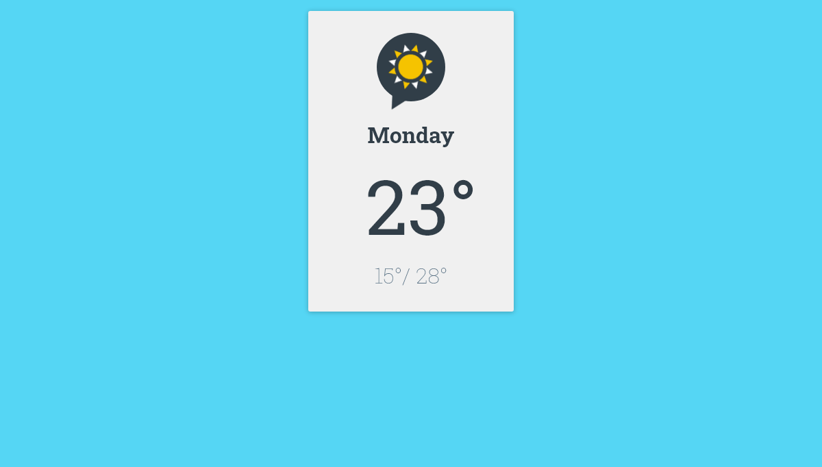 CSS Weather Icons - CSS Weather Icon Animation (Practice)
