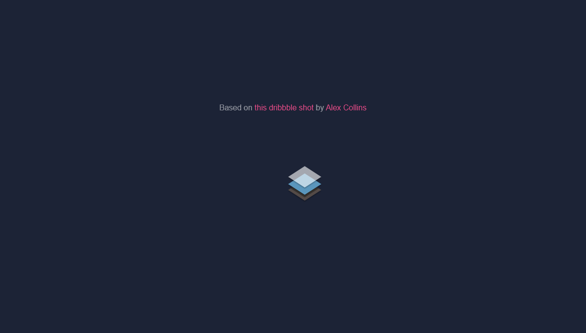 CSS Loaders - Level Loader Dribbble Port