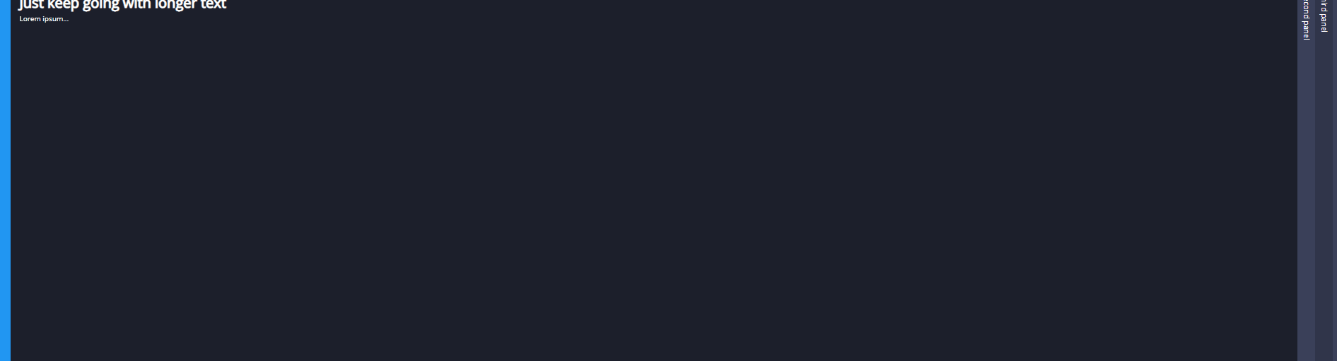 CSS Accordions - Full Page Horizontal Accordion