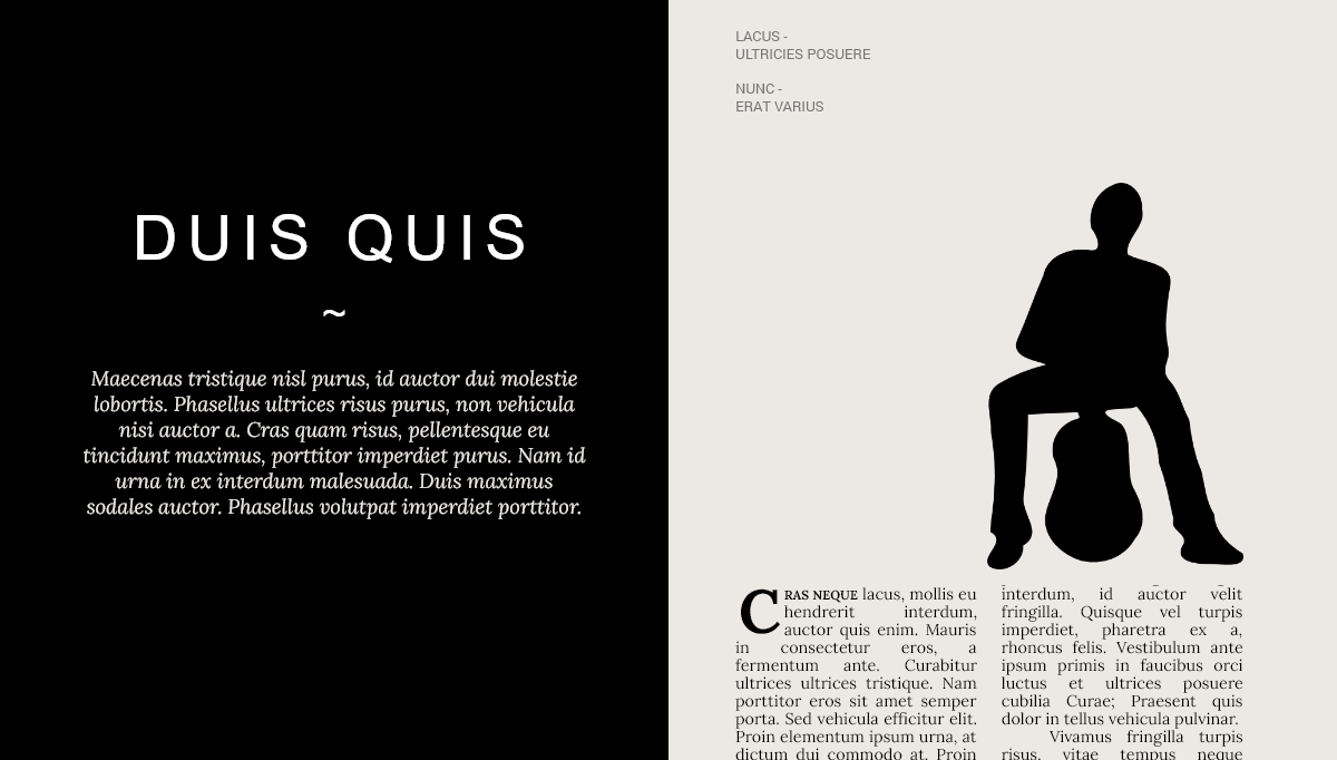 CSS Magazine Layouts - Magazine Layout 1