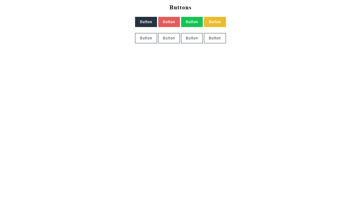 CSS Button Libraries - Scss Button Library