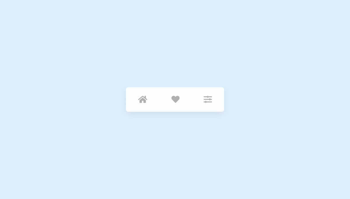 CSS Tab Bars - Awesome interactive NavBar