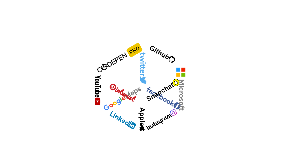 Pure CSS Logos - Logos Made With CSS