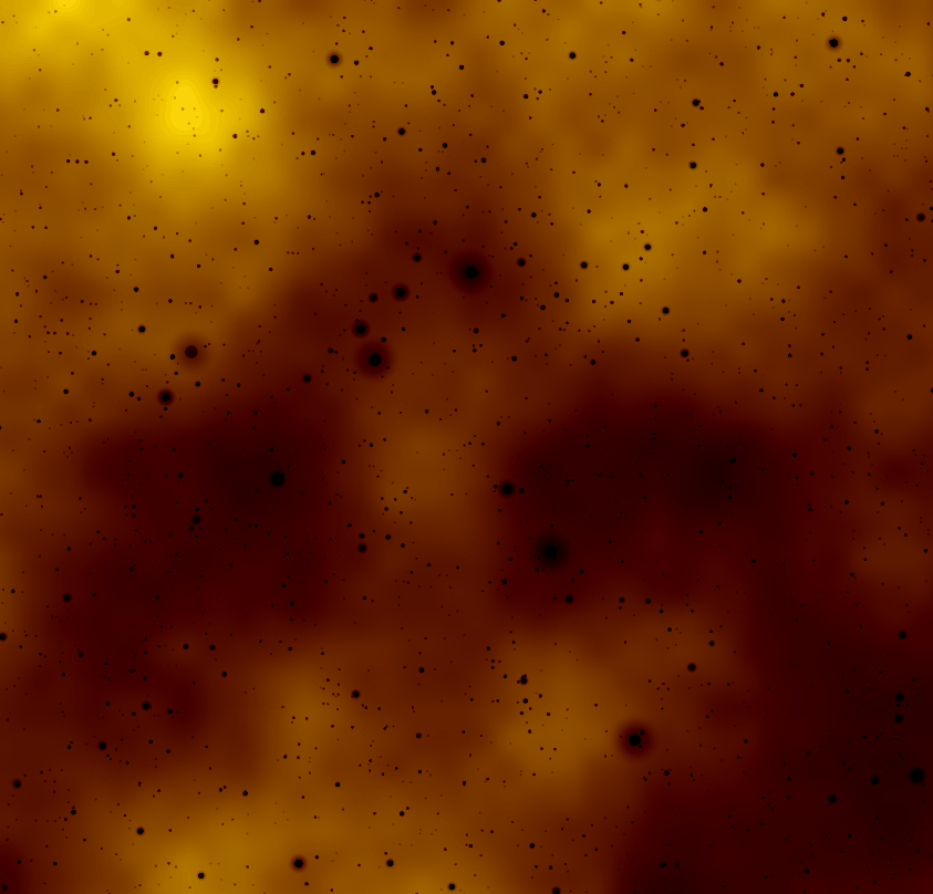 JavaScript Background Effects - Ashfall
