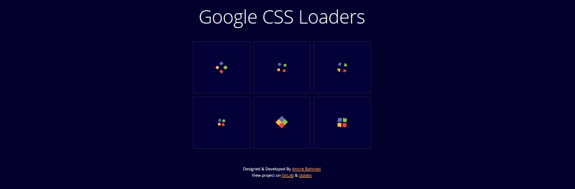 CSS Spinners - Google Loaders Redesign
