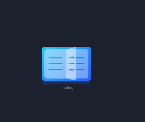 CSS Loaders - Pure CSS Book Loader