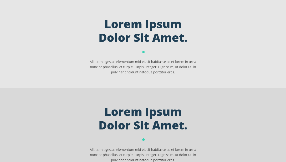 CSS Dividers - Fancy Horizontal Rules