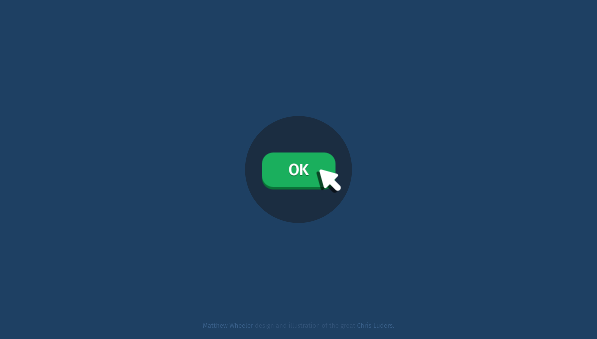 CSS Buttons - OK button